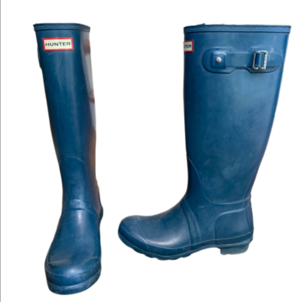 Hunter Boots - Blue Boots